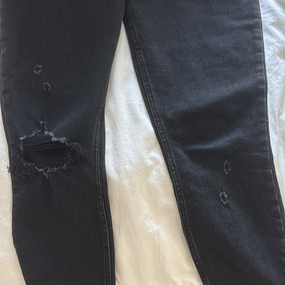 Abercrombie Distressed Black Skinny Jeans - Picture 3 of 3